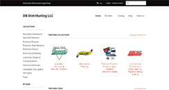 Desktop Screenshot of dbdistributingllc.com
